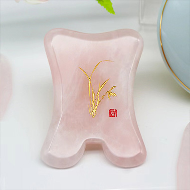 粉晶美容刮痧板